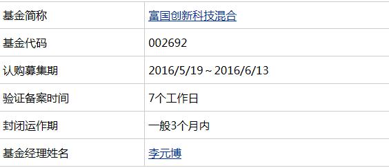 富国创新科技混合 认购期提示_富国创新科技混