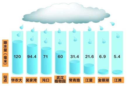 武汉遭遇强暴雨 城区出现大面积内涝(图) _ 财经