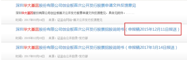 华大基因欲在创业板IPO 同业竞争会成致命伤吗？