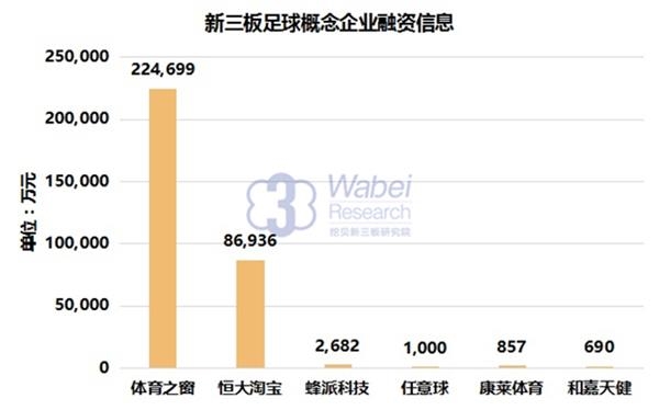 新三板足球概念企业融资信息(挖贝新三板研究院制图) 