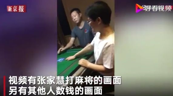 联合调查组查明,网络上传播关于张家慧打麻将的三段视频系刘远生的