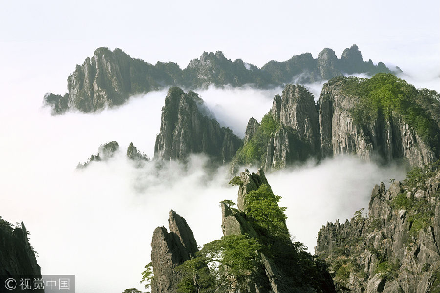 中国的四大名山你们去过吗?