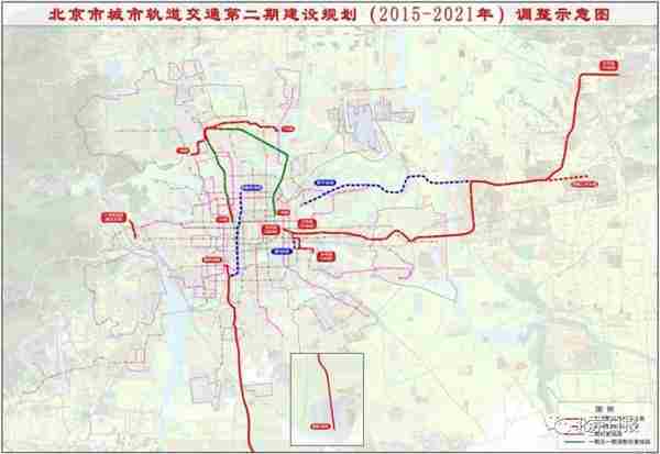 北京5条地铁规划调整这些地方成最大受益区