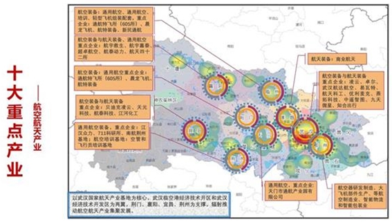 湖北发布产业地图 湖北将重点发展哪些产业(附产业地图)