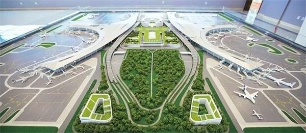 成都天府国际机场效果图(图片来源:张建摄,资料图)