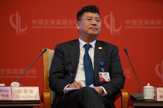 图为中国绿地集团董事长张玉良,图片来源新浪财经