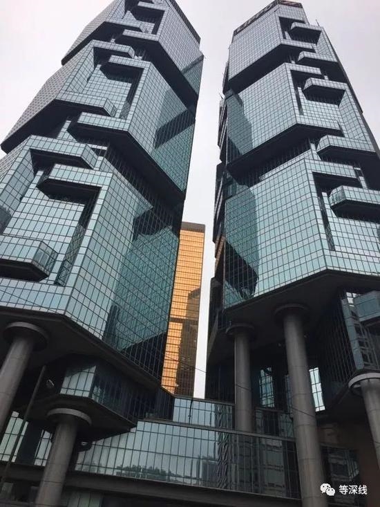 明天系香港公司所在地力宝大厦。 《等深线》记者周远征摄影 明天系香港公司所在地力宝大厦。