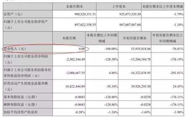 收入证明_营业收入为0的原因