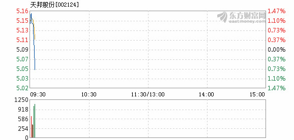 天邦股份10月26日快速回调