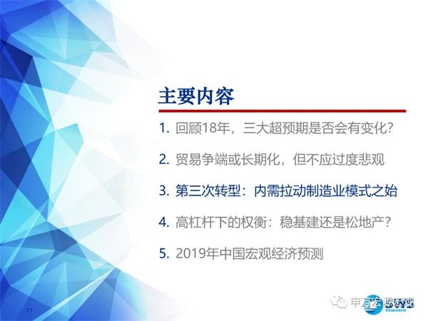 2019年宏观经济基调_寻找超预期 2019年宏观经济展望(3)