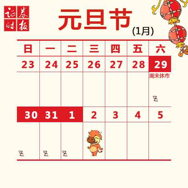 2019股票休市假期安排