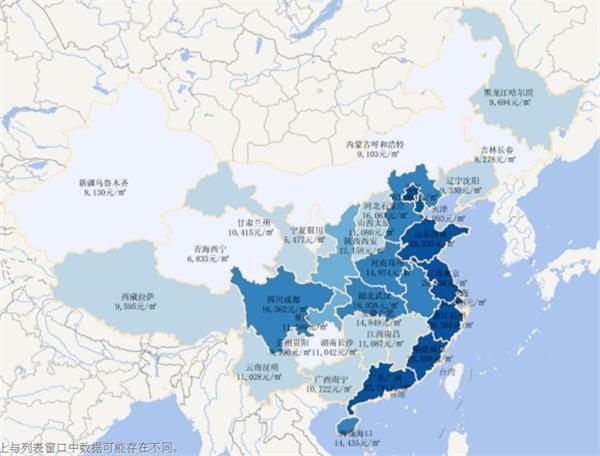 数据来源:各地官方房地产信息网、CRIC、易居研究院