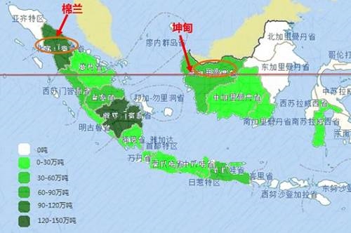 印尼产能地图