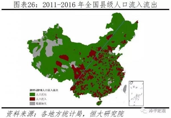 中国人口大流动：3000个县全景呈现