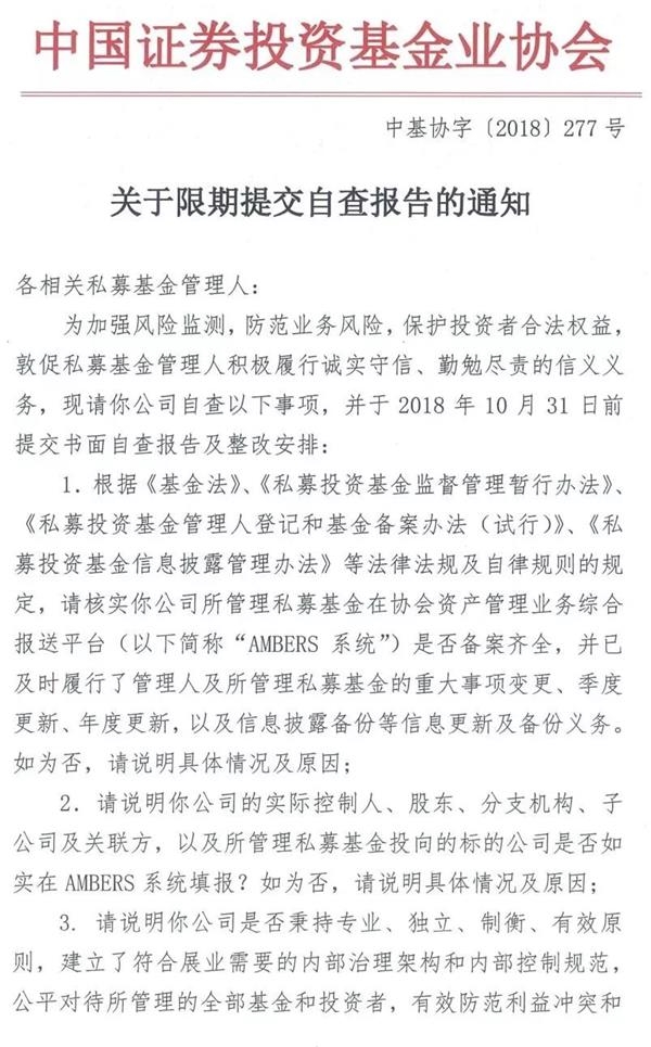 人口基金自查报告_201809基金管理人自查报告 模板