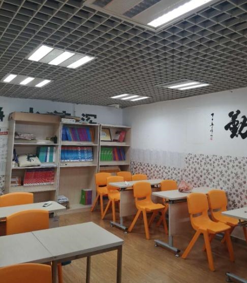 (因拍摄被拒绝,图片由培训机构自拍后发至记者)