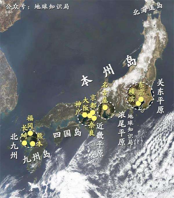 平原面积最大的关东其实是最晚开发的一个日本的几大人口与城市中心家