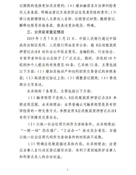 广州头条网:央行宣布订正后的《应收账款质押登记方法》 1 第8张 广州头条网:央行宣布订正后的《应收账款质押登记方法》 1 第8张