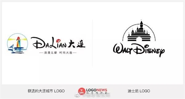 大连 城市logo 获奖作品被指抄袭迪士尼网友 敢招惹全球最强法务部 东方财富网