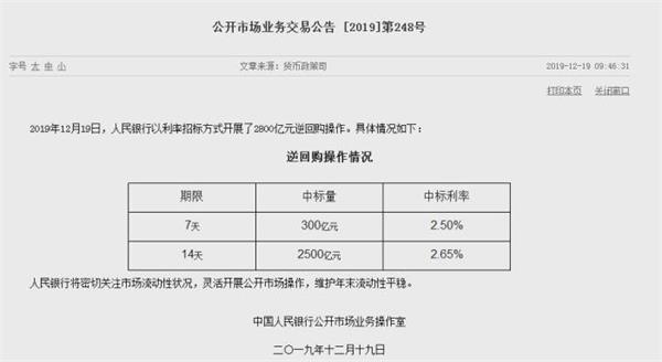 截图来源：央行网站