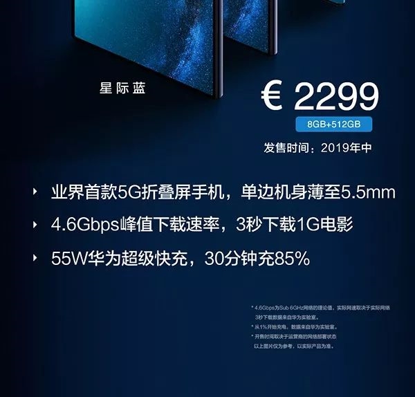 买吗?华为5G折叠屏手机售价约17500元,将在6