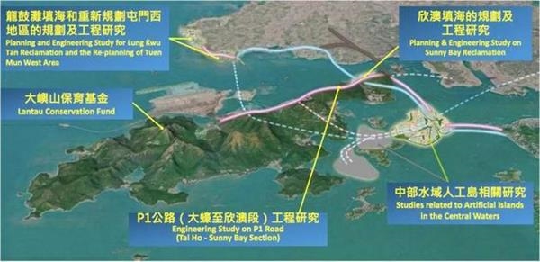 土地不够了 香港政府砸5300亿填海！