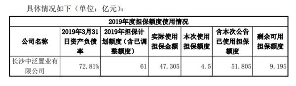 阳光城:为子公司4.5亿元融资提供担保 阳光城:为子公司4.5亿元融资提供担保