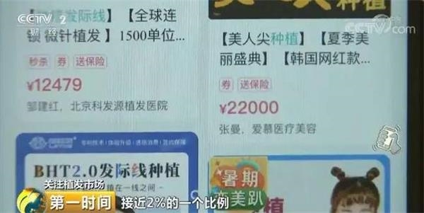 脱发人群超2.5亿