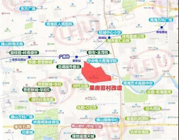 果房村项目位置示意图(制图:黎毓贤) 果房村项目位置示意图(制图:黎毓贤)
