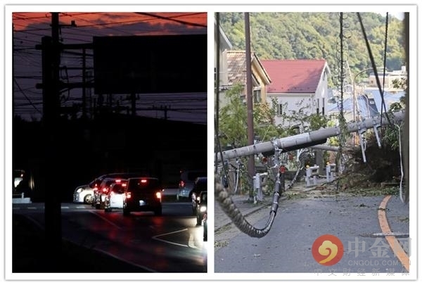 日本千叶县因台风大面积停电 约16万家庭仍受影响