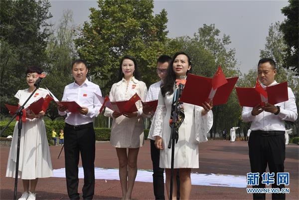 (社会)(4)多地举行祝福香港·点赞祖国活动