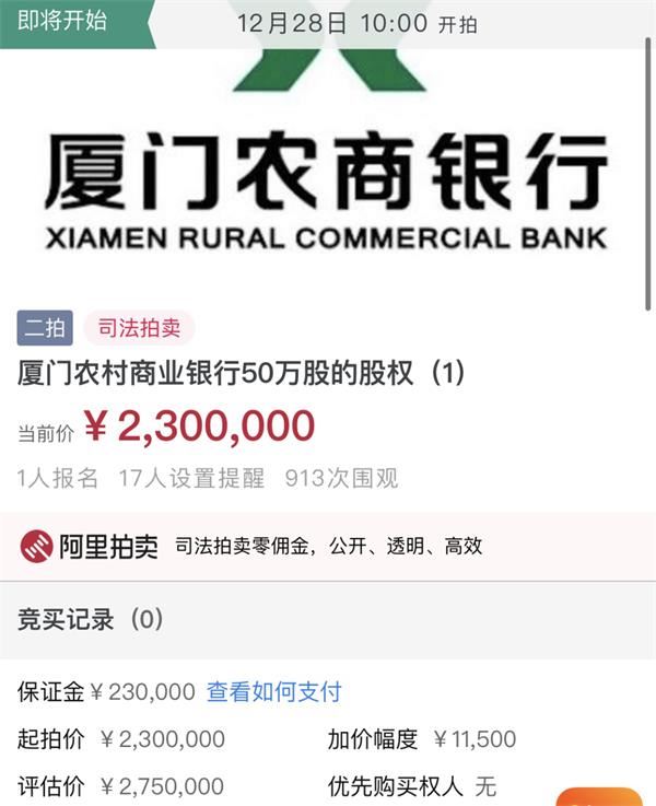 IPO排队迟迟未果 4350万股却遭二次拍卖！这家银行怎么了？