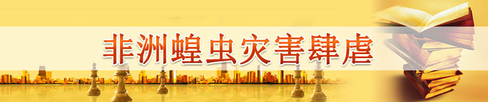 非洲蝗虫灾害肆虐