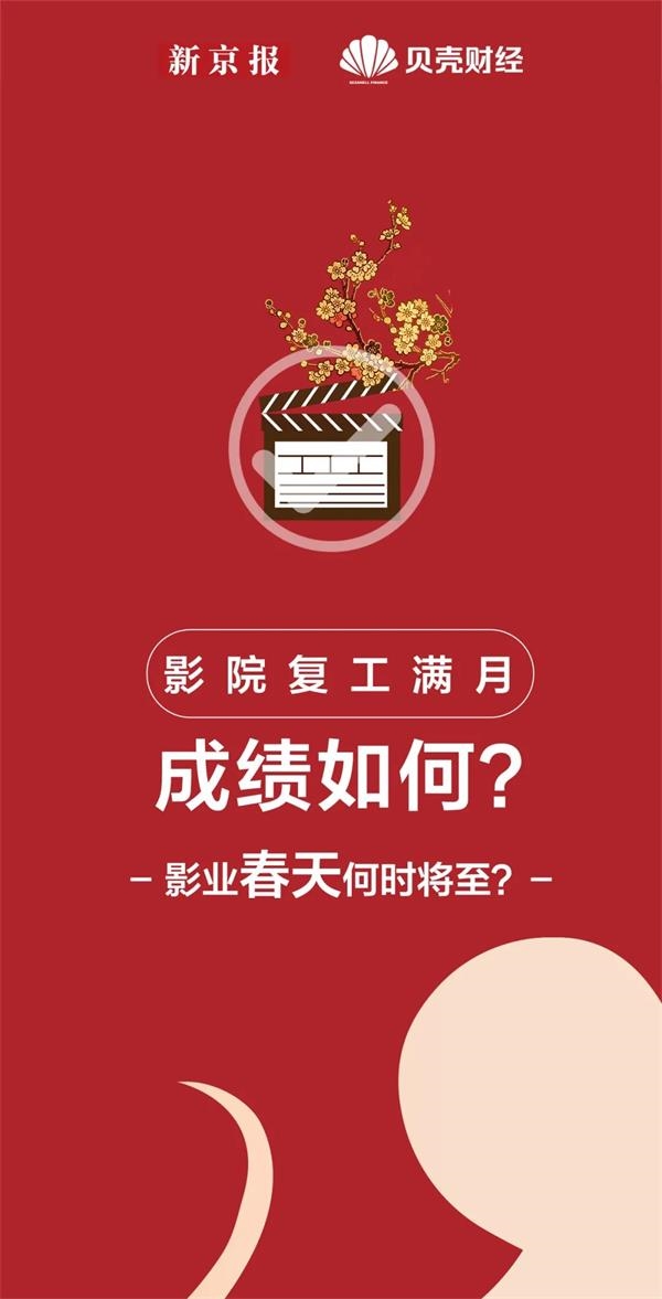 一图了解 影院复工满月成绩如何? 影业春天何时将至?