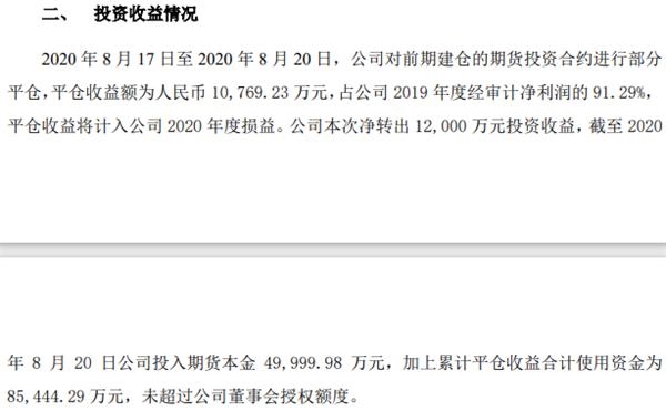 63岁董事长带队炒期货4天赚1亿、4个月暴赚近7亿!16批平仓无一失手 63岁董事长带队炒期货4天赚1亿、4个月暴赚近7亿!16批平仓无一失手