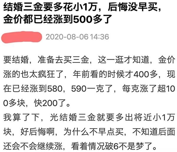 又新高啦！黄金涨势喜人 却有人不高兴了