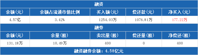 龙净环保融资融券交易明细